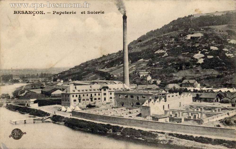 BESANÇON. - Papeterie et Soierie